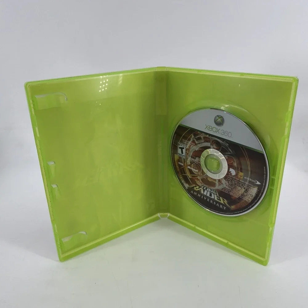 Tomb Raider Anniversary (Microsoft Xbox 360, 2007) No Manual
